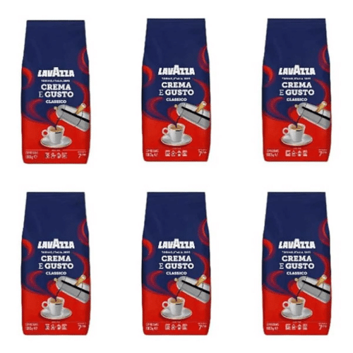 LavAzzaEspresso Crema E Gusto Classico 1 kg x 6