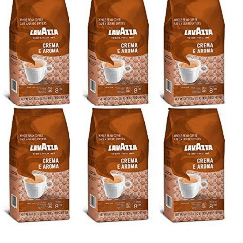LavAzzaCrema E Aroma Çekirdek Kahve 1 Kg x 6 Adet