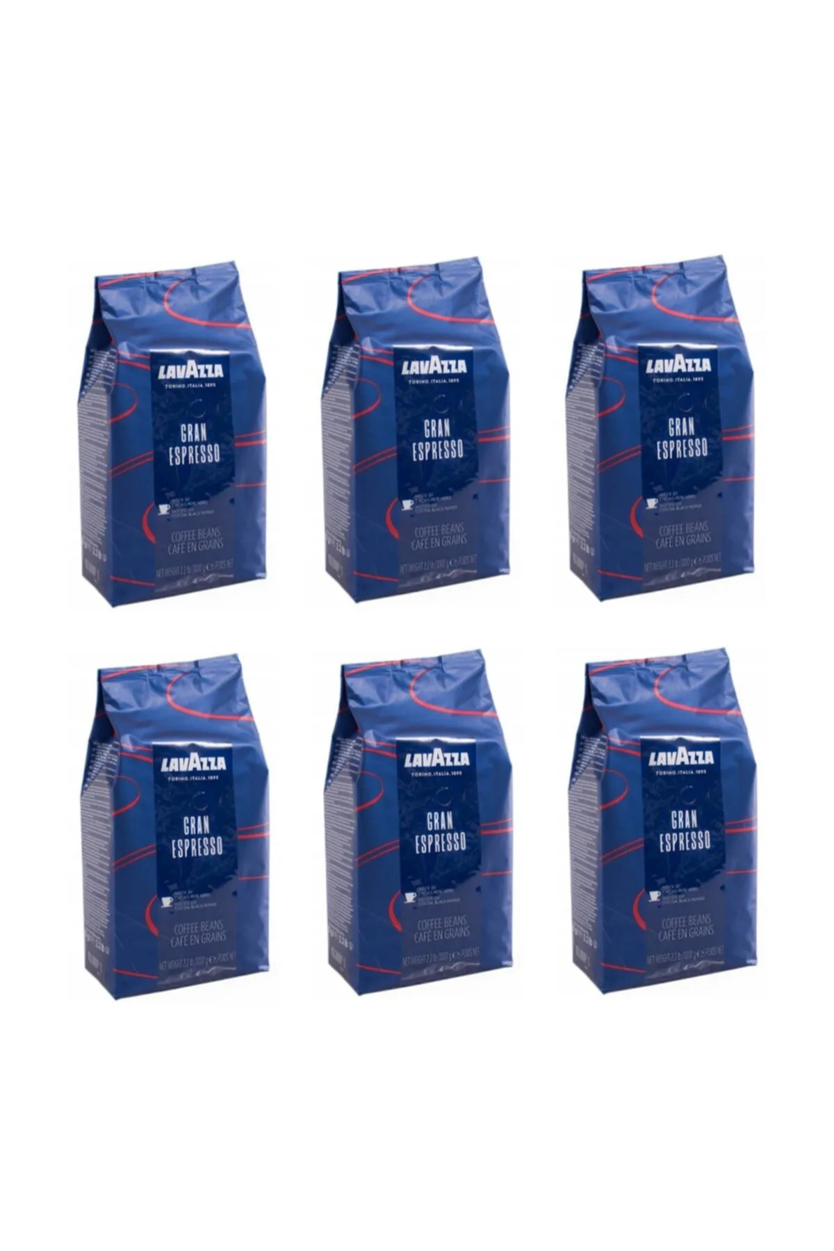 LavAzza Gran Espresso Çekirdek Kahve 1 Kg X 6 Adet