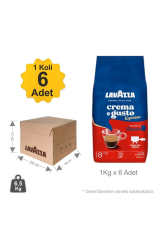 LavAzza Crema E Gusto Çekirdek Kahve 1 Kg X 6 Adet